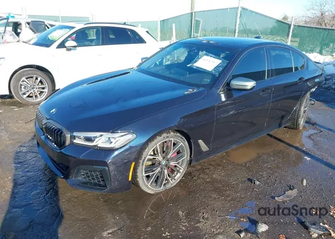 2021 BMW M550I xDrive from USA, damaged, VIN WBA13BK04MCH57749